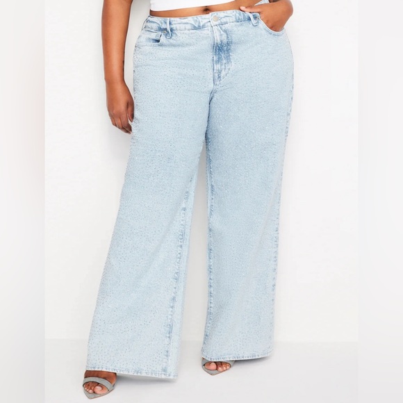 GOOD EASE RELAXED SPARKLE JEANS - Picture 2 of 10